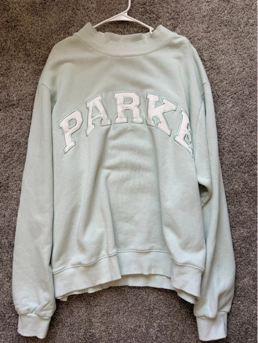 PARKE Bridal Collection Size XXL Varsity Mock Neck